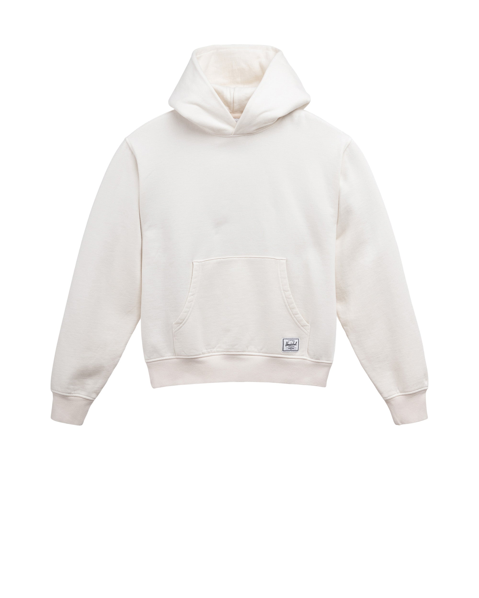 Fildişi Herschel Basic Kadın Pamuklu Kapüşonlu Sweatshirt